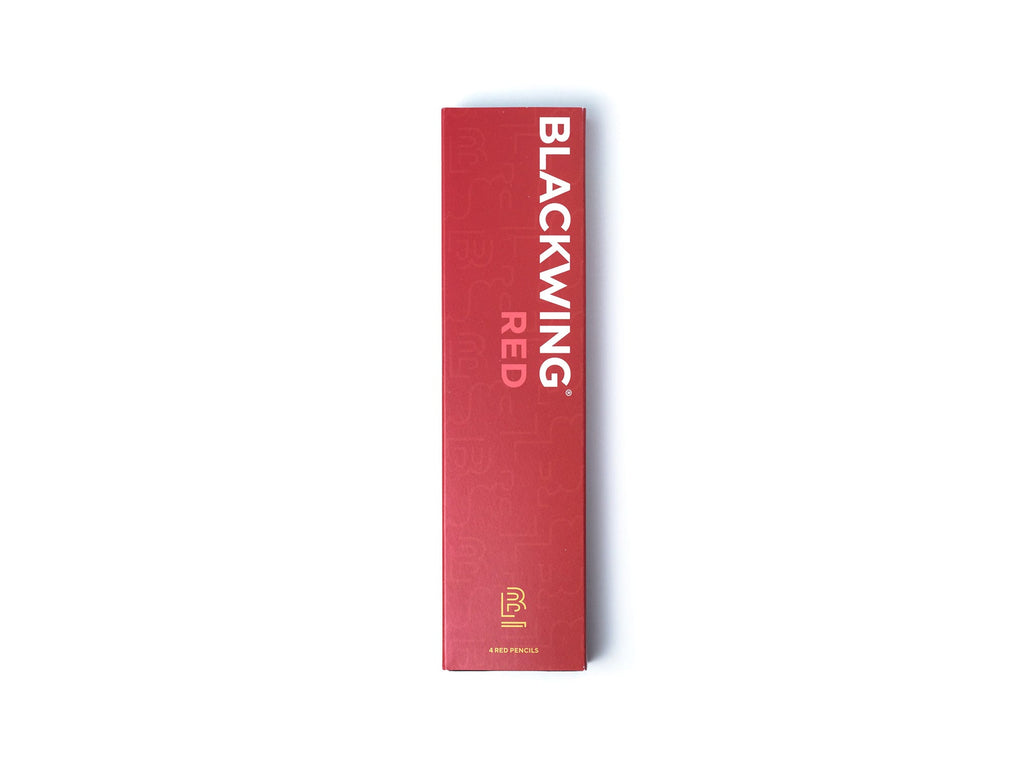 Blackwing Pencils Red Set of 4