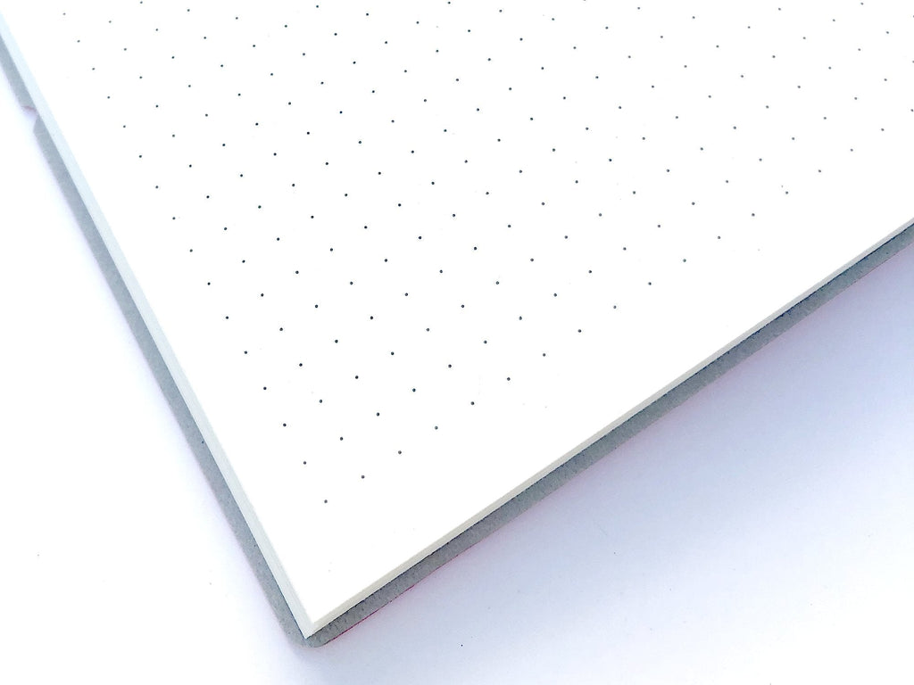 Ciak Dotted Page Journal - Geranium