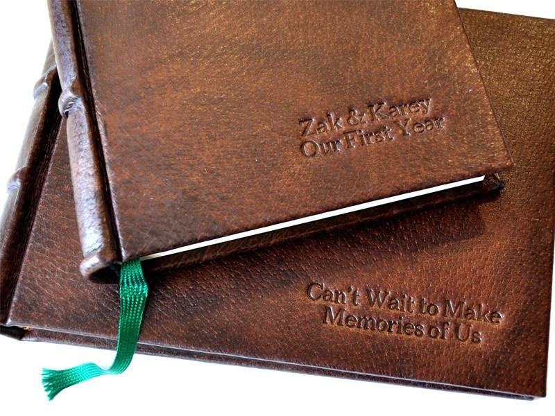 Handmade Italian Distressed Leather Journal - Deckled Pages