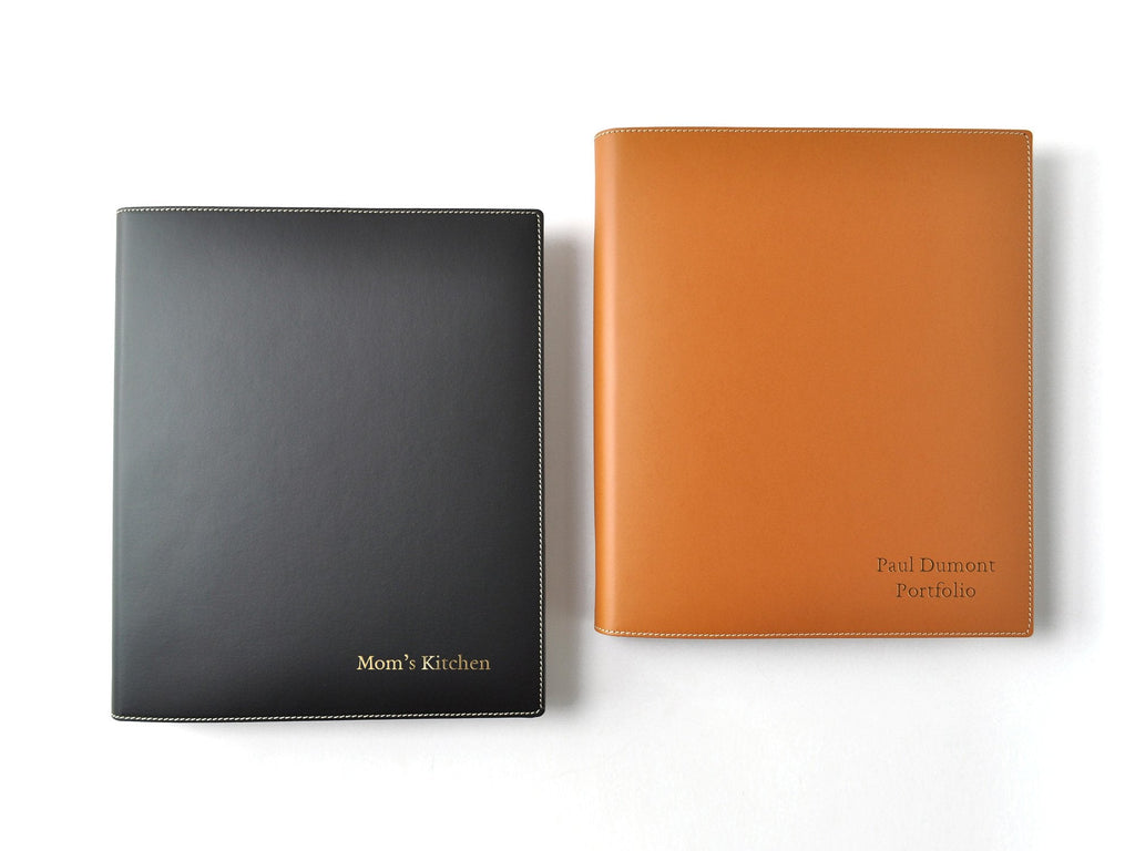 Italian Leather 3-Ring Binder