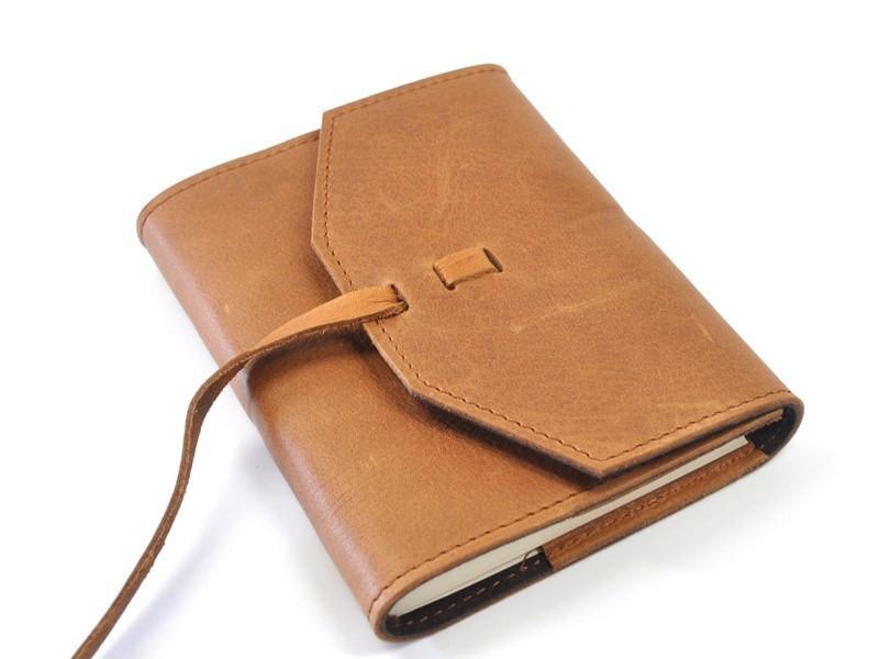 Laccio Refillable Calfskin Leather Journal