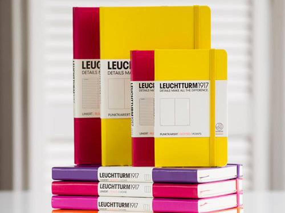 Leuchtturm 1917 Hardcover Notebook - Lemon Yellow