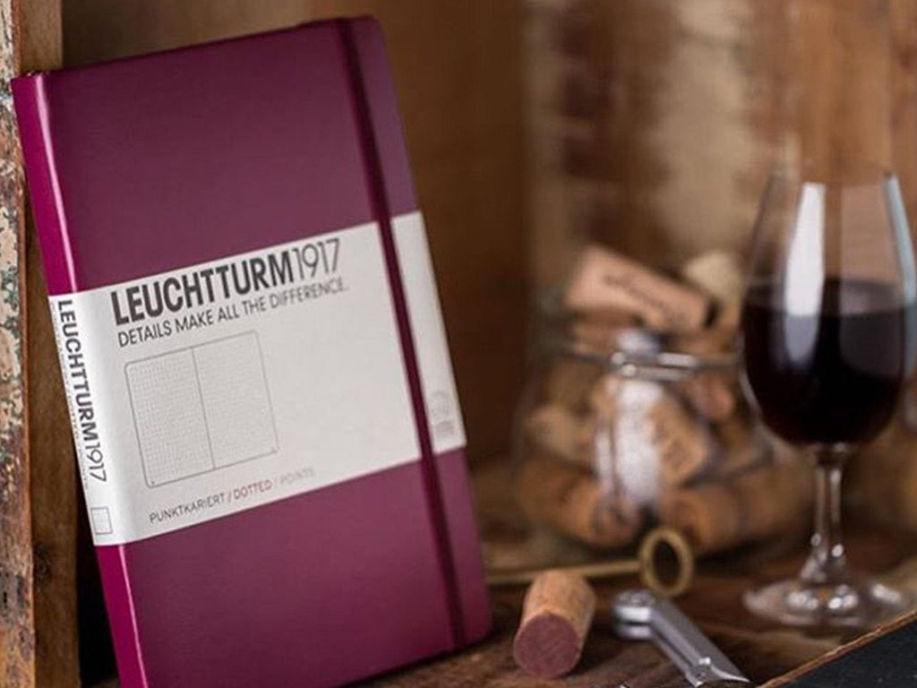 Leuchtturm 1917 Hardcover Notebook - Port Red