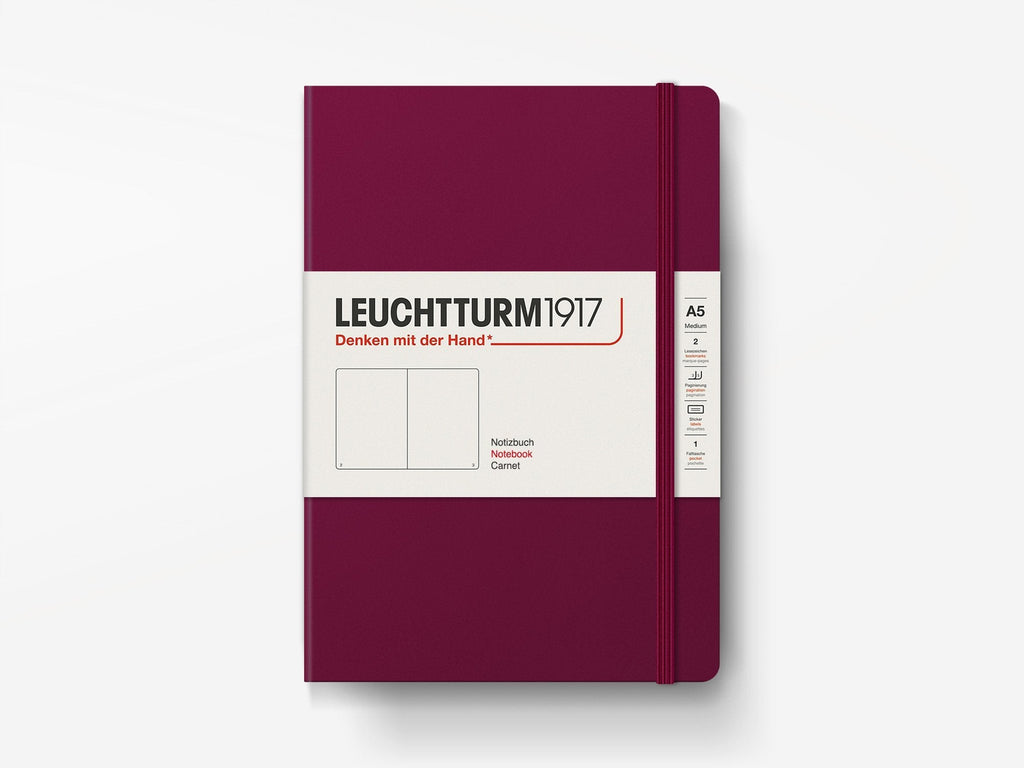 Leuchtturm 1917 Hardcover Notebook - Port Red