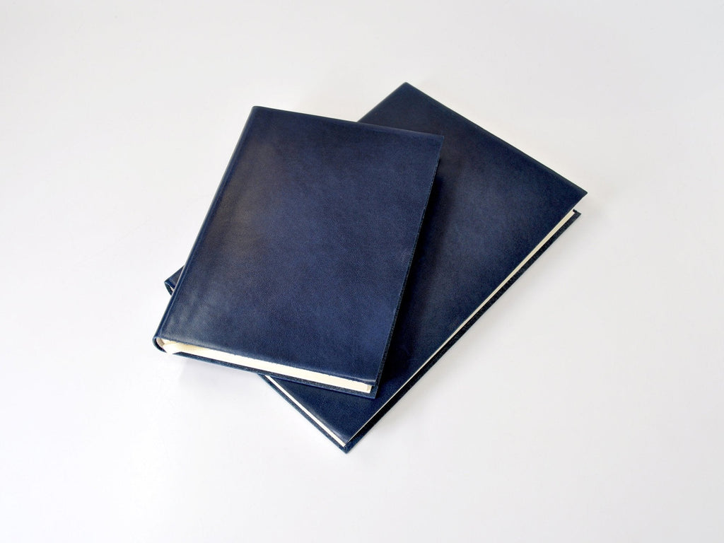 Manhattan Navy Blue Leather Journal