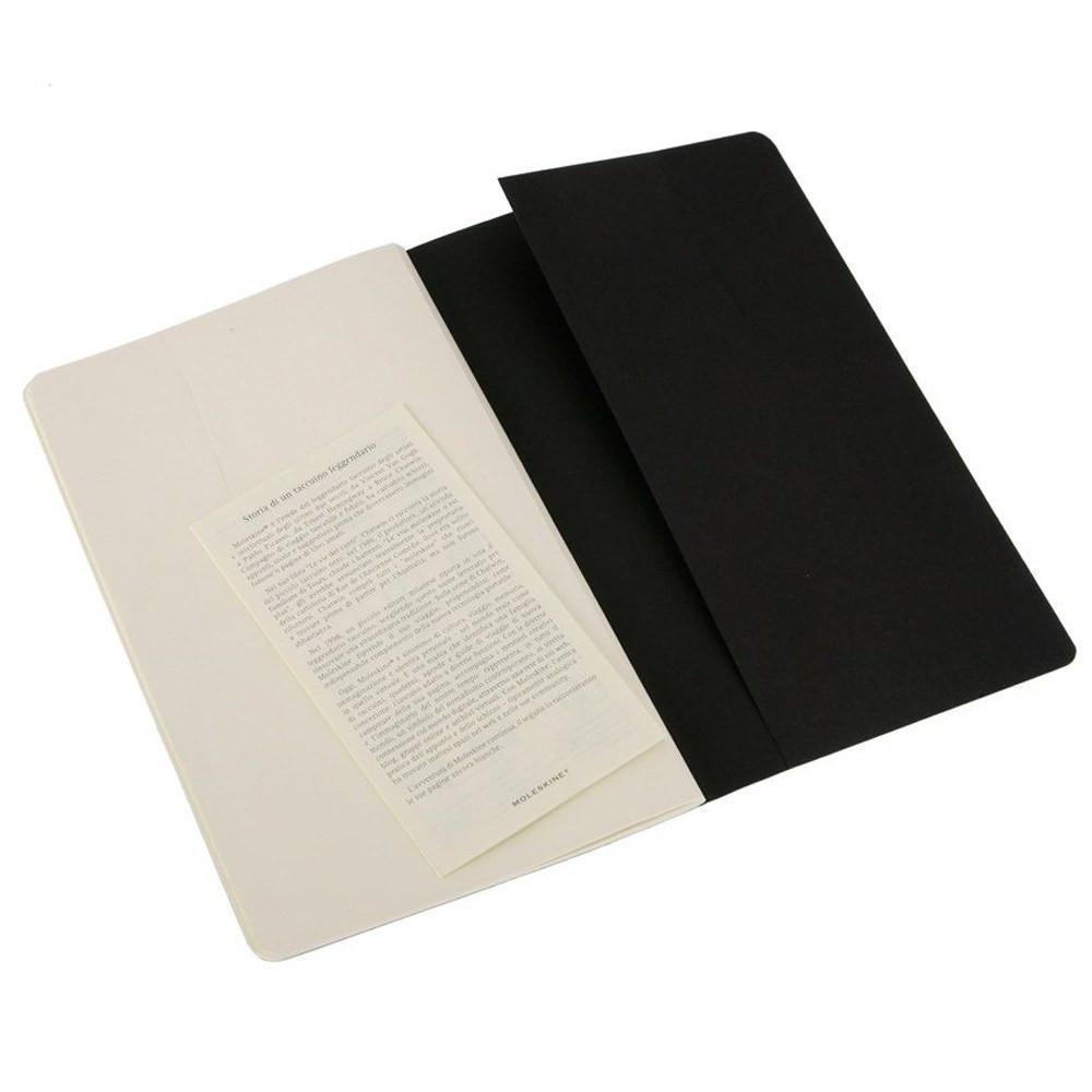 Moleskine Cahier Journal Set of 3 - Black