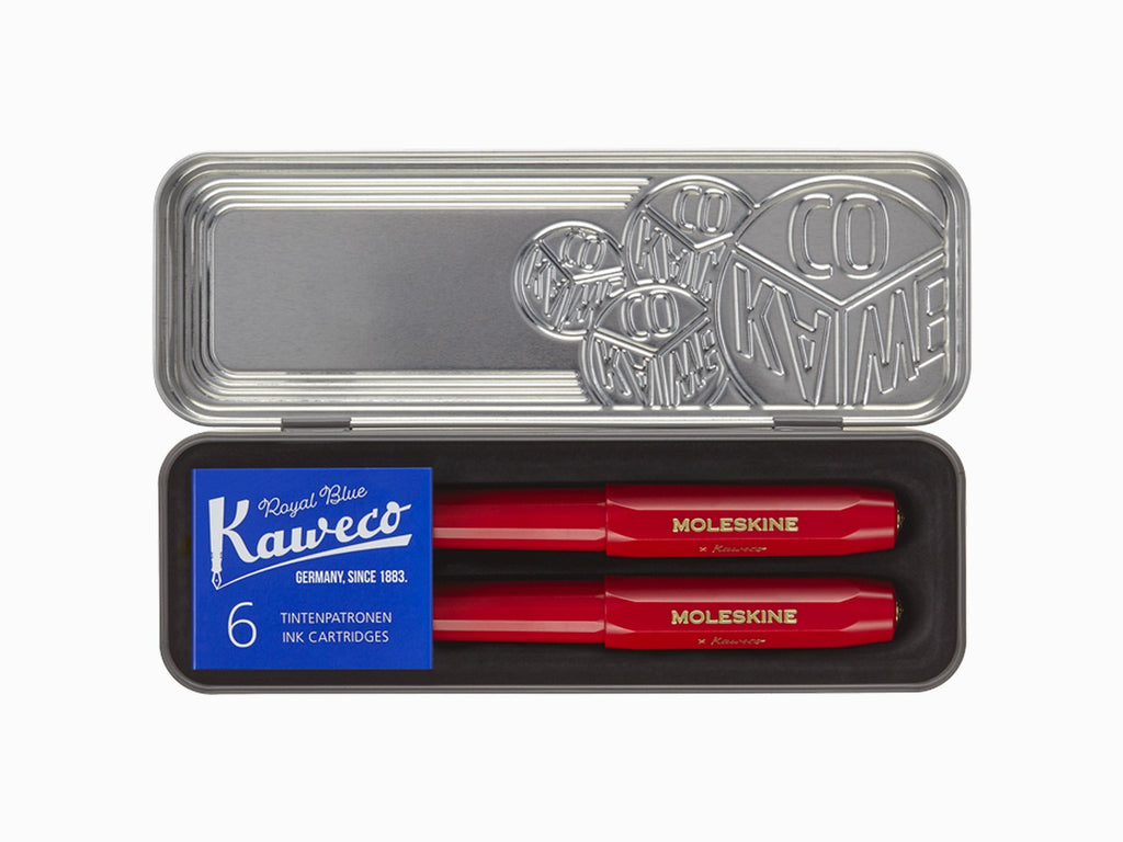 Moleskine x Kaweco Fountain Pen and Ballpen Set