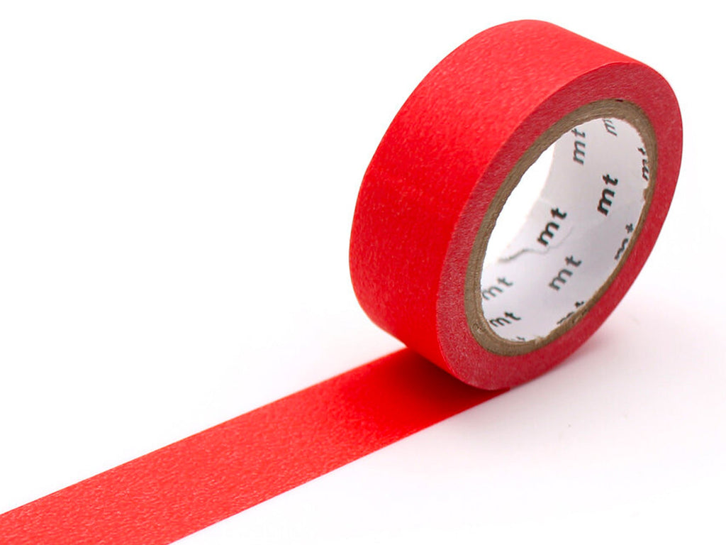 MT Masking Tape - 15 mm Matte Red