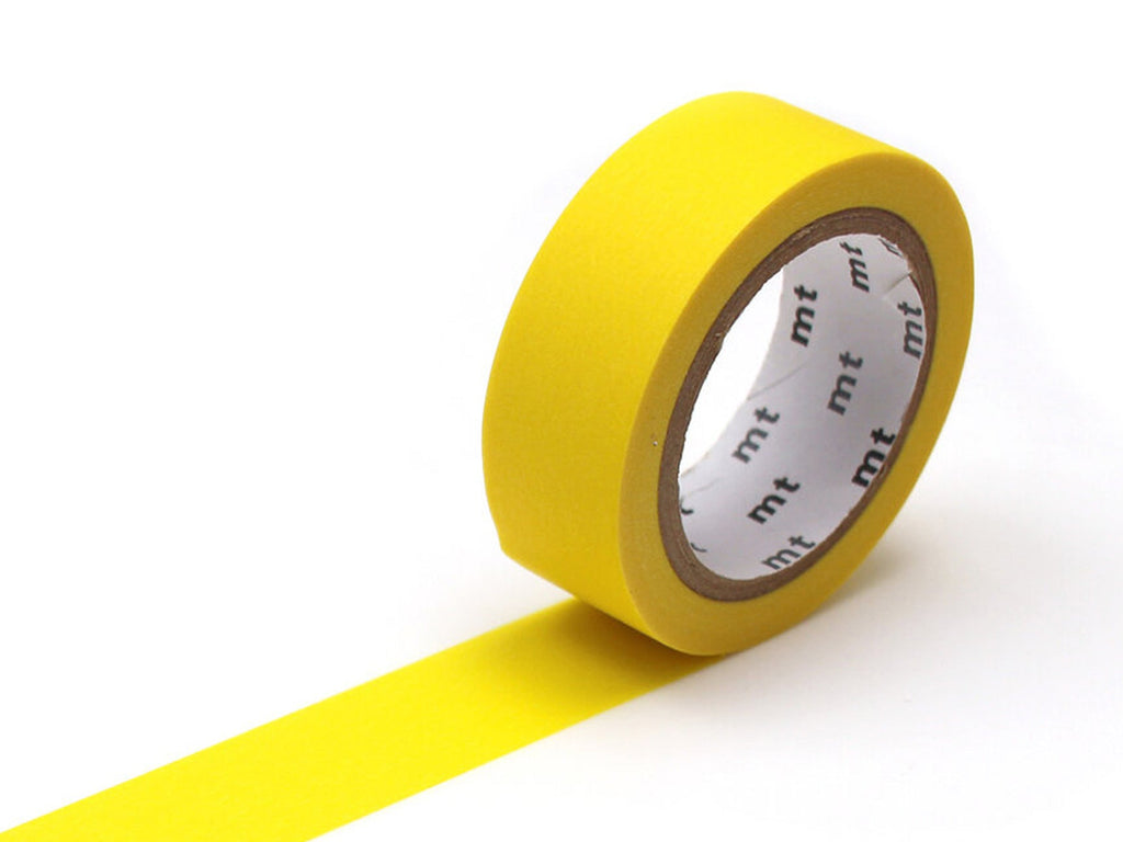 MT Masking Tape - 15 mm Matte Yellow