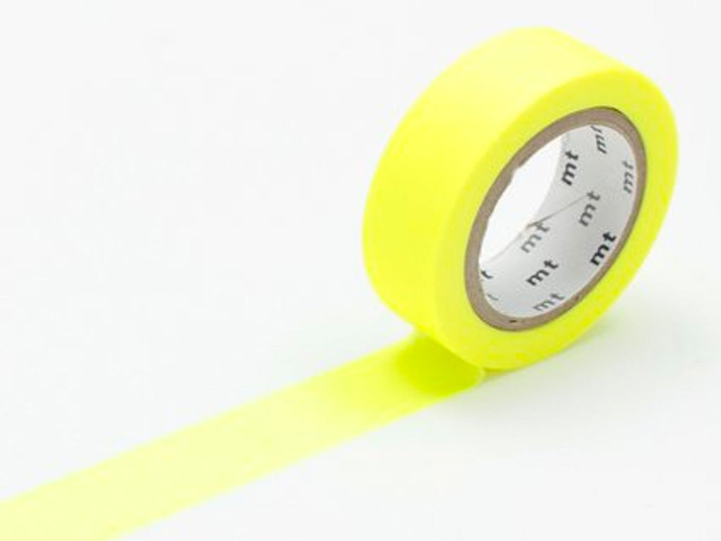 MT Masking Tape - 15 mm Shocking Yellow