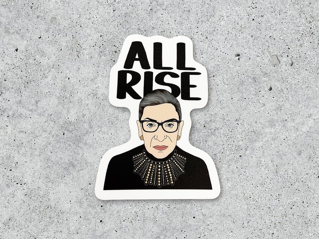 RBG All Rise Vinyl Sticker