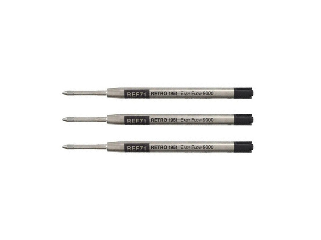 Retro 51 Ballpoint Pen Refill Pack of 3