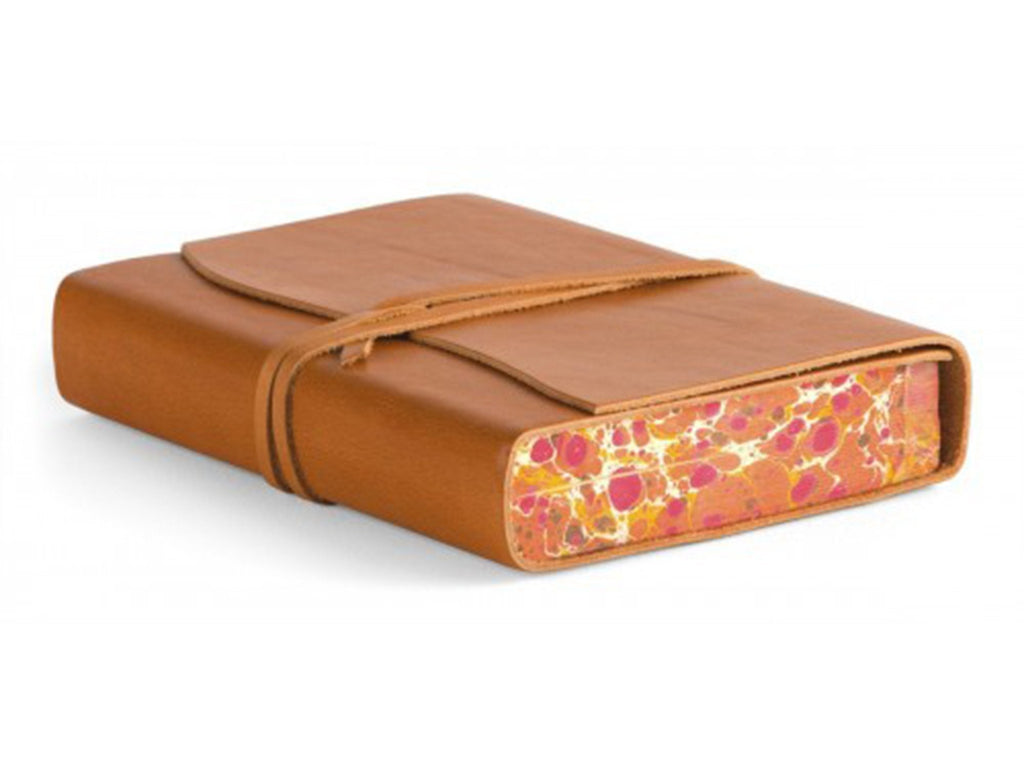 Roma Lussa Leather Journal - Tan