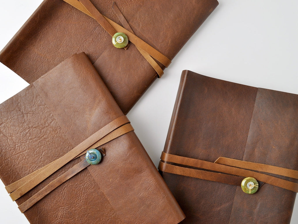 Santa Fe Leather Photo Album With Slip-In Sleeves