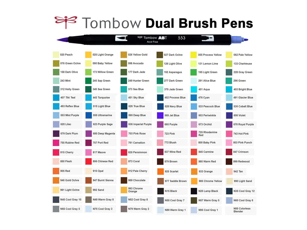 Tombow Dual Brush Pens