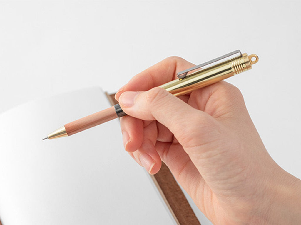 Traveler's Company Brass Ballpoint Pen