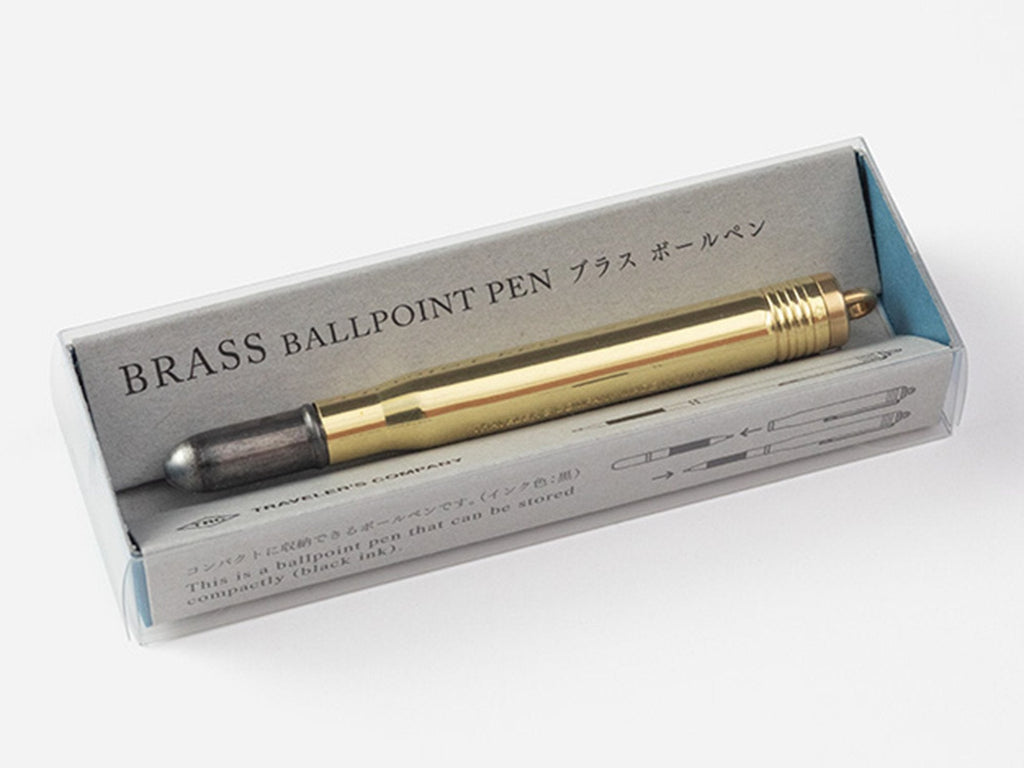 Traveler's Company Brass Ballpoint Pen