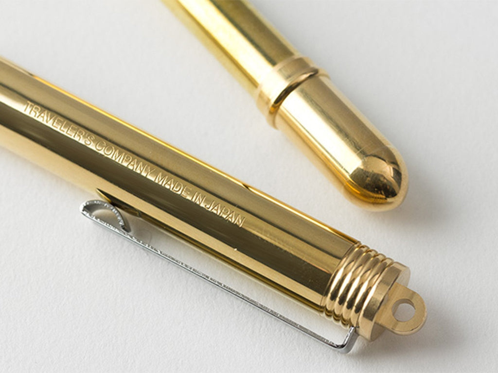 Traveler's Company Brass Fountain Pen