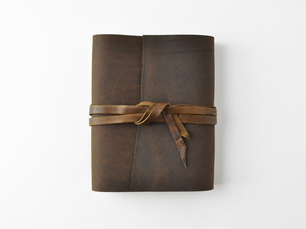 Woodsman Soft Leather 3 Ring Binder